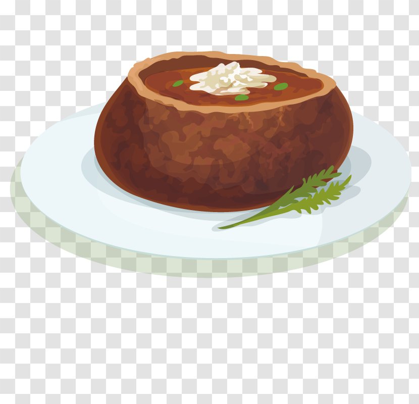 Christmas Pudding Food Meat Rice - Chocolate Cake Transparent PNG