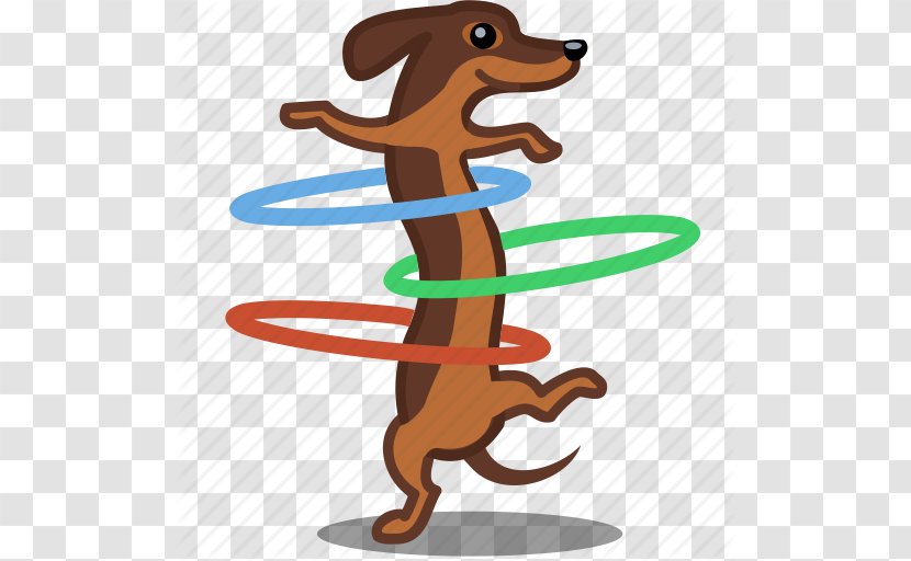 Dog Puppy Hula Hoops Clip Art - Agility - Hoop Cliparts Transparent PNG