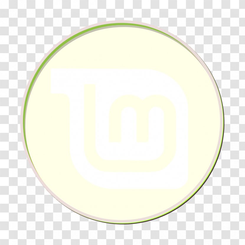 Linux Icon Mint - Logo Yellow Transparent PNG