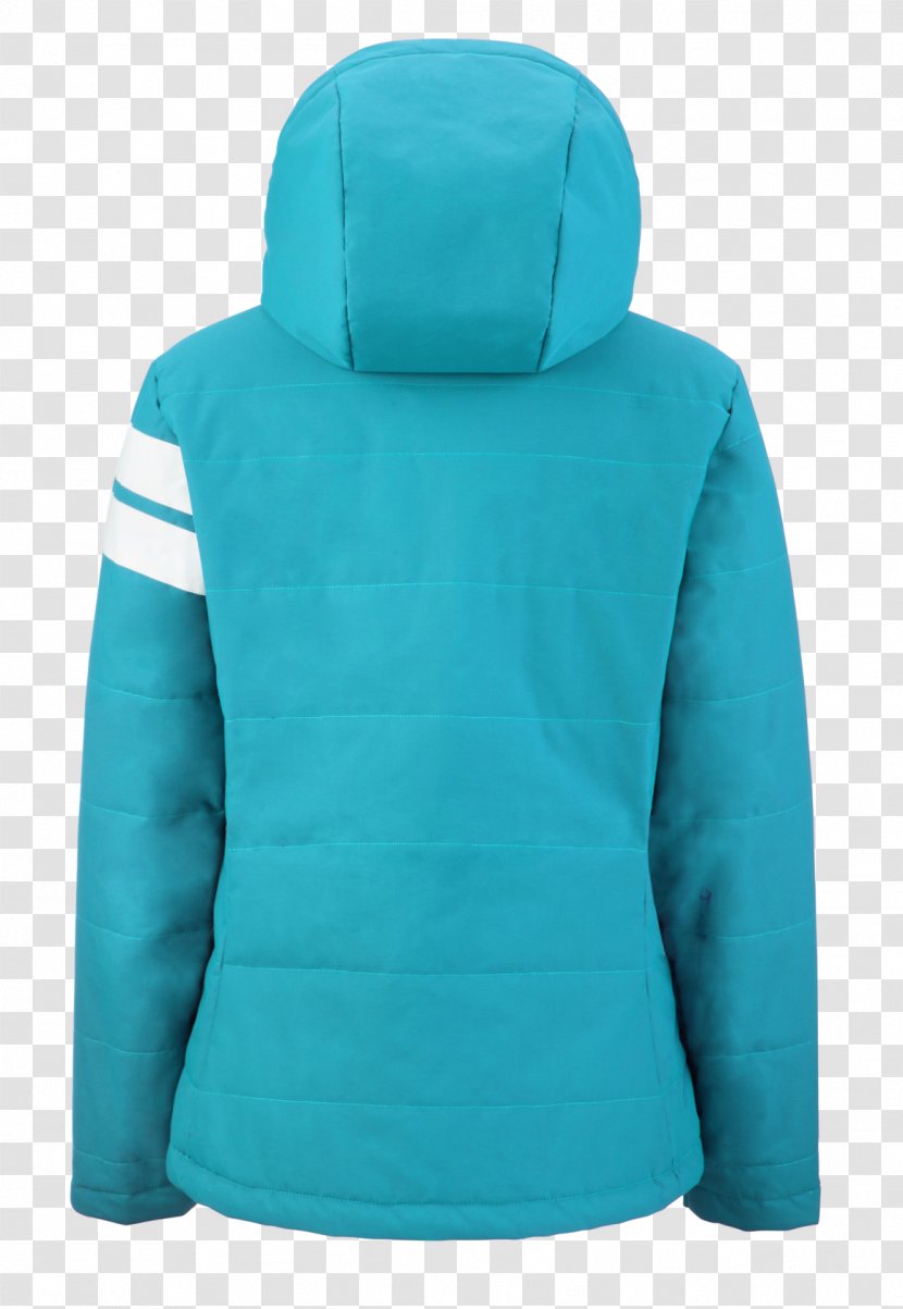 Hoodie Polar Fleece T-shirt Jacket Bluza - Aqua Transparent PNG