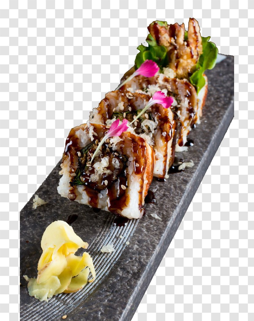 Sushi Japanese Cuisine Korean Food - LOL Roll Transparent PNG