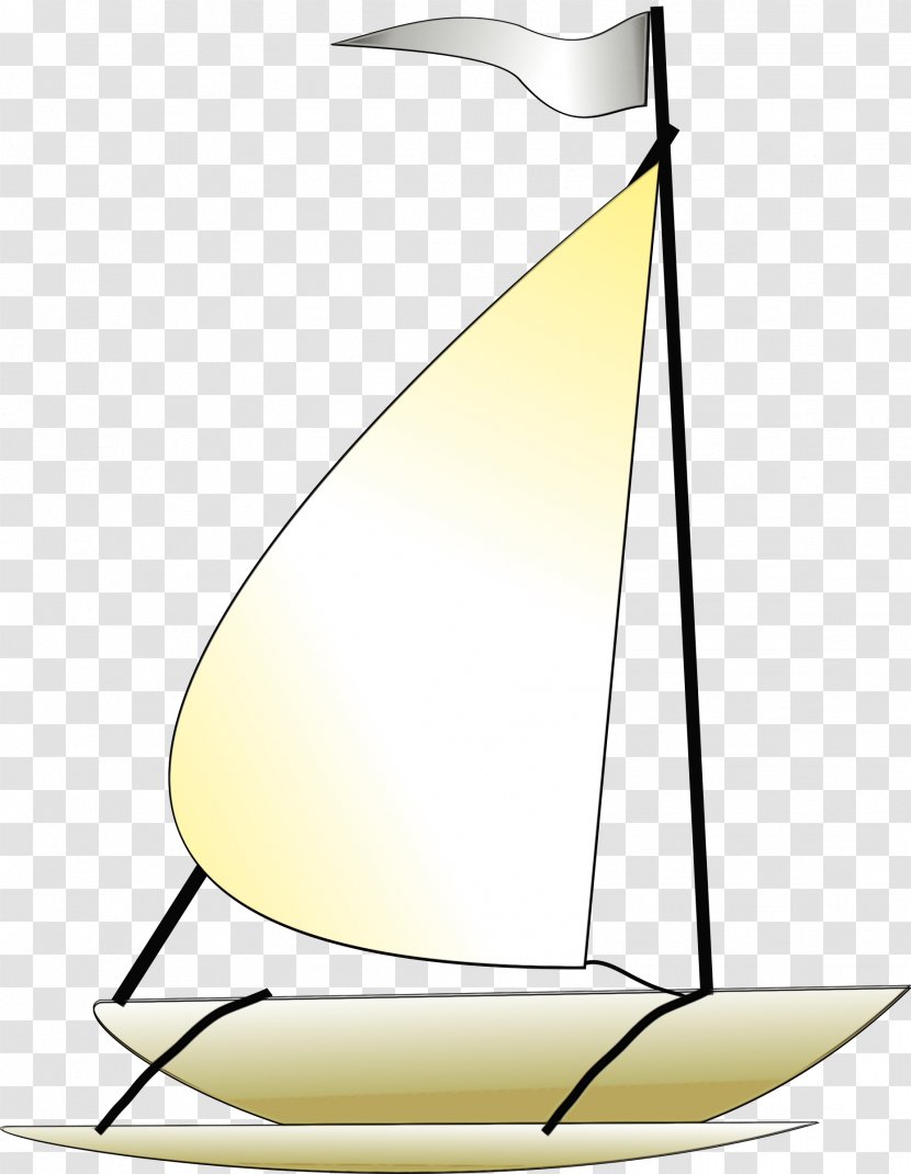 Sail Boat Sailing Vehicle - Dinghy - Dhow Transparent PNG