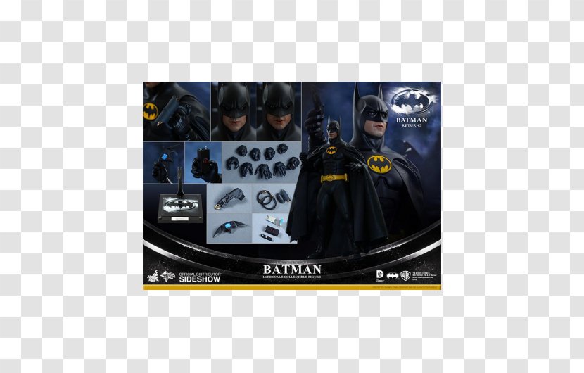 Batman Hot Toys Limited Action & Toy Figures 1:6 Scale Modeling - Returns Transparent PNG