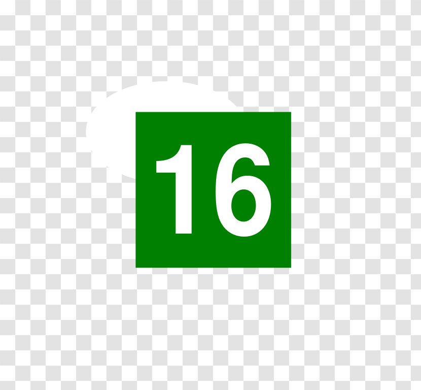 Logo Brand Green Number - Sign - Design Transparent PNG