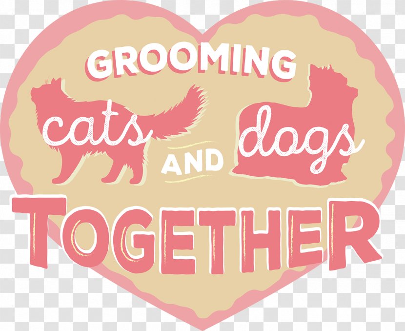 Logo Brand Heart Valentine's Day Font - Tree - Anxious Dogs Grooming Transparent PNG