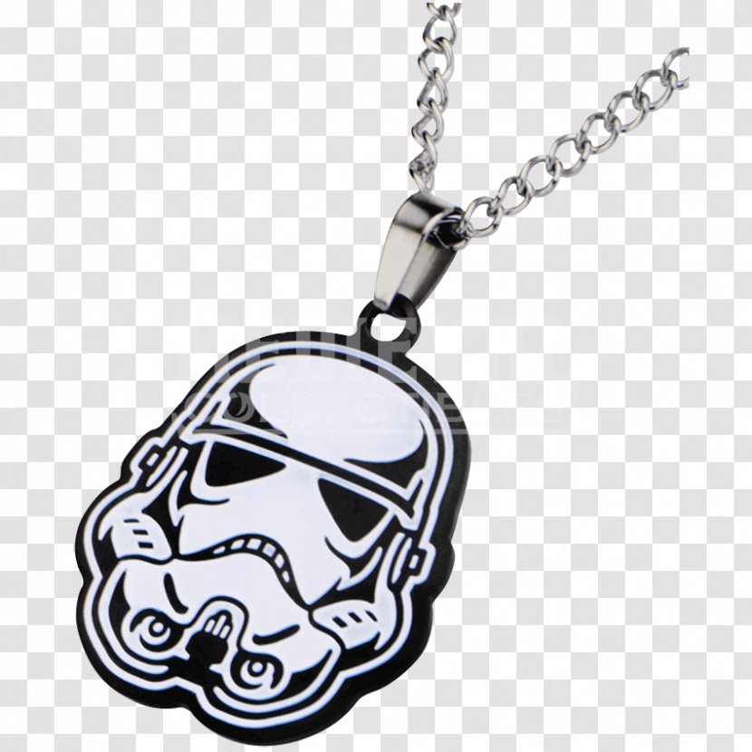 Jewellery Stormtrooper Locket Charms & Pendants Necklace - Metal Transparent PNG