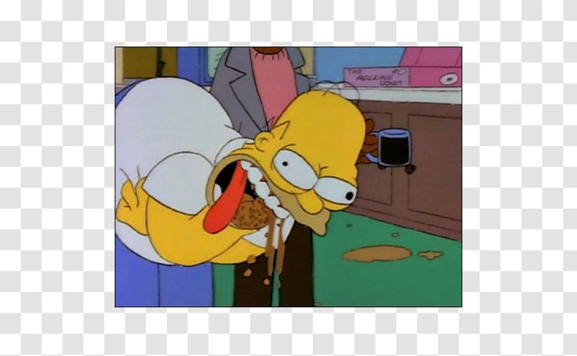 Homer Simpson Lisa Marge Maggie Bart - Frame Transparent PNG