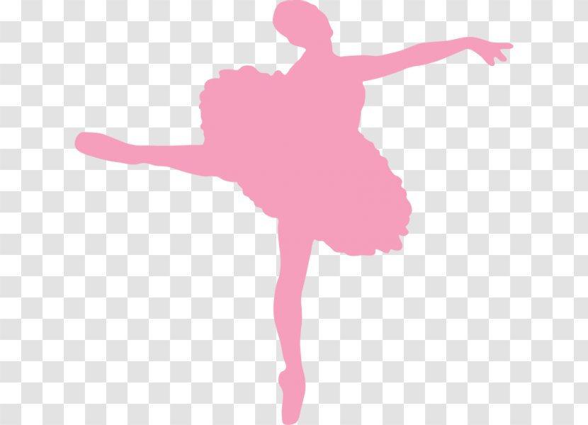 Ballet Dancer Silhouette Shoe - Magenta - Ballerina Transparent PNG
