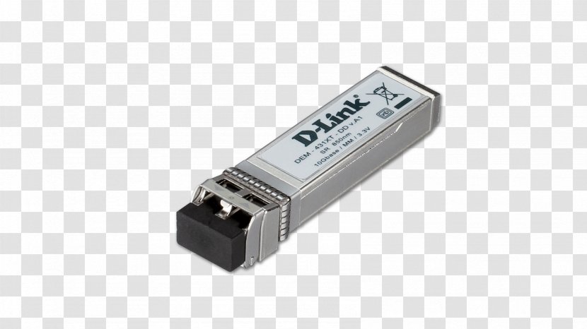 Small Form-factor Pluggable Transceiver 10 Gigabit Ethernet Multi-mode Optical Fiber SFP+ - Xfp Transparent PNG