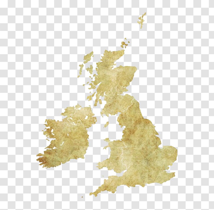 England British Isles Map - South - Rabbit Shapes, Maps, Lines Transparent PNG