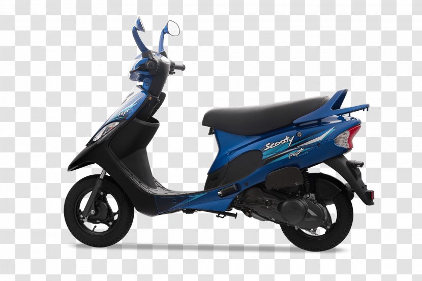 Scooter TVS Scooty Motor Company Motorcycle Honda - Vehicle Transparent PNG