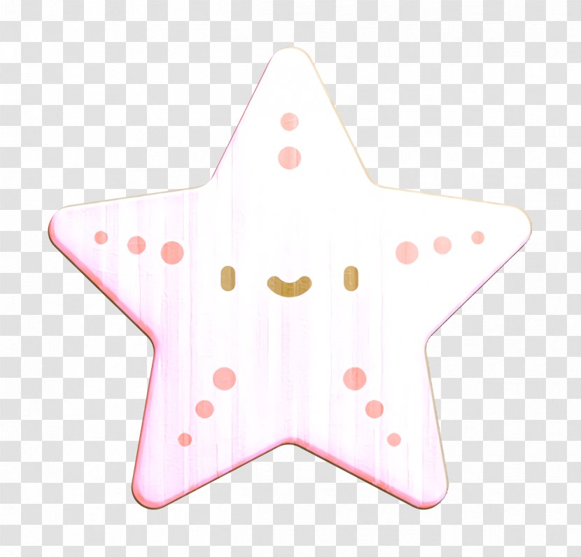 Tropical Icon Animal Starfish - Star Pink Transparent PNG