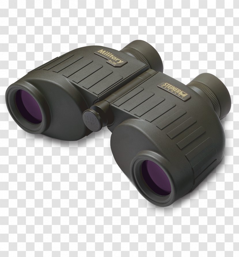 Binoculars Steiner MM830 Military-Marine 8x30 Laser Rangefinder Range Finders - Plastic Transparent PNG