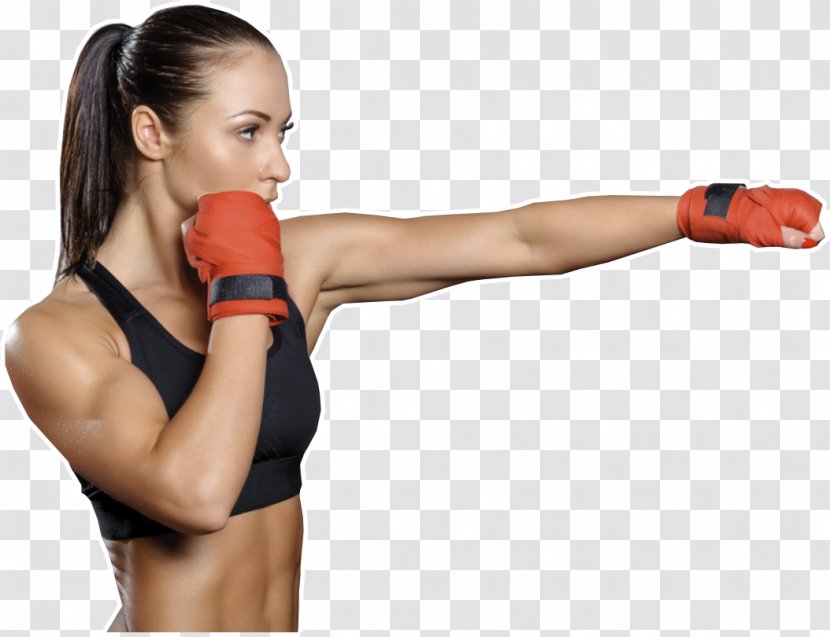Boxing Glove Physical Fitness Kickboxing Exercise - Watercolor Transparent PNG