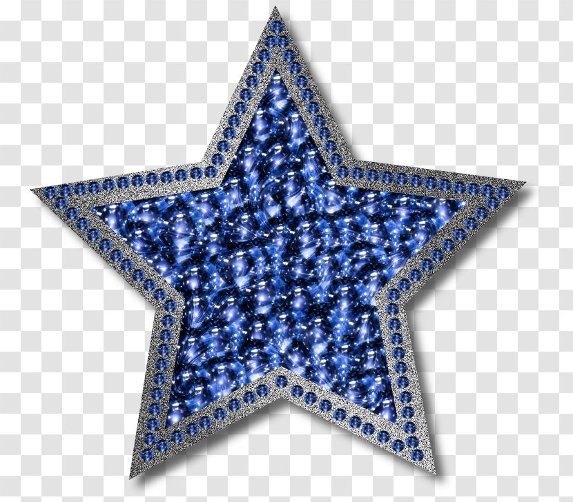 Clip Art - Cobalt Blue - Star Transparent PNG