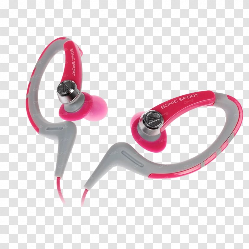 Headphones DNS Pioneer SE-E5T Pink Headset Button SECL712T - Technology Transparent PNG