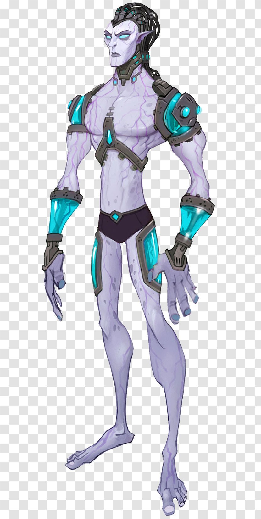 WildStar Video Game Concept Art Model Sheet - Organism - Character Design Transparent PNG