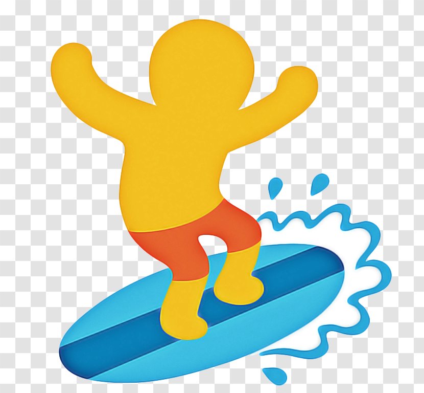 Emoji Sticker - Android Oreo - Balance Surface Water Sports Transparent PNG