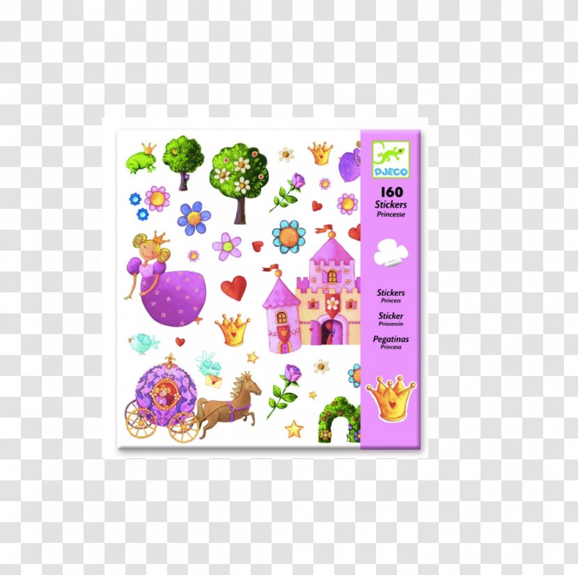 Sticker Toy Djeco Game Stationery - Princess Margaret Countess Of Snowdon Transparent PNG