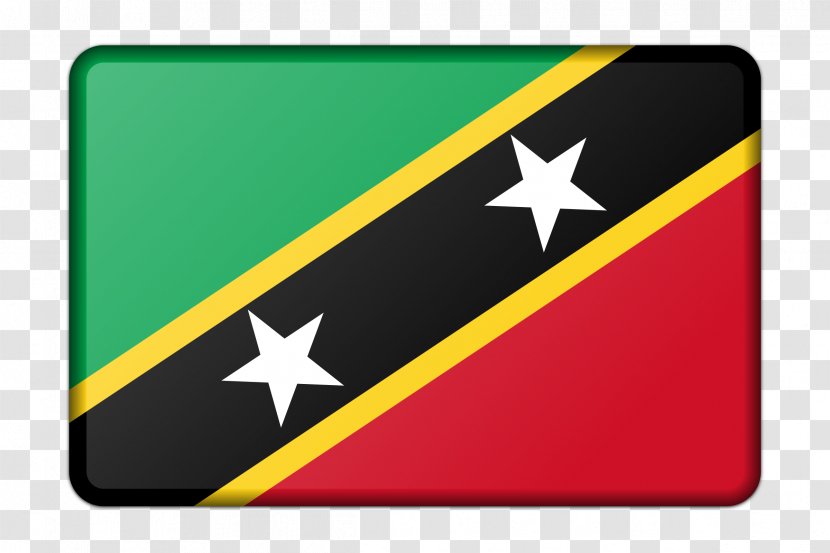 Nevis Peak Flag Of Saint Kitts And Image Vector Graphics Clip Art - Emblem - St George Transparent PNG