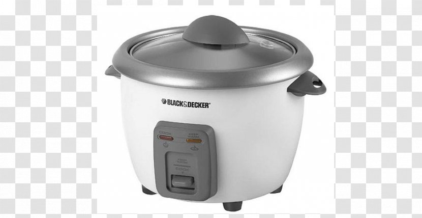 Rice Cookers Food Steamers Black & Decker Cooking - Nonstick Surface Transparent PNG