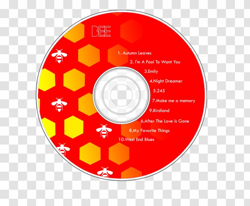 Compact Disc Graphic Design Career Portfolio Circle - Orange - Like And Dislike Transparent PNG