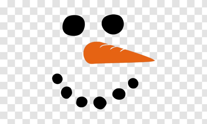 Snowman Face Clip Art - Silhouette - Buttons Cliparts Transparent PNG