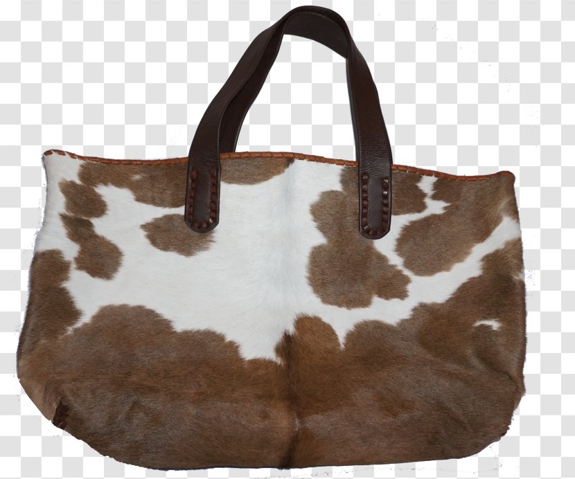 Tote Bag Leather Handbag Messenger Bags - Cowhide - Cow Transparent PNG