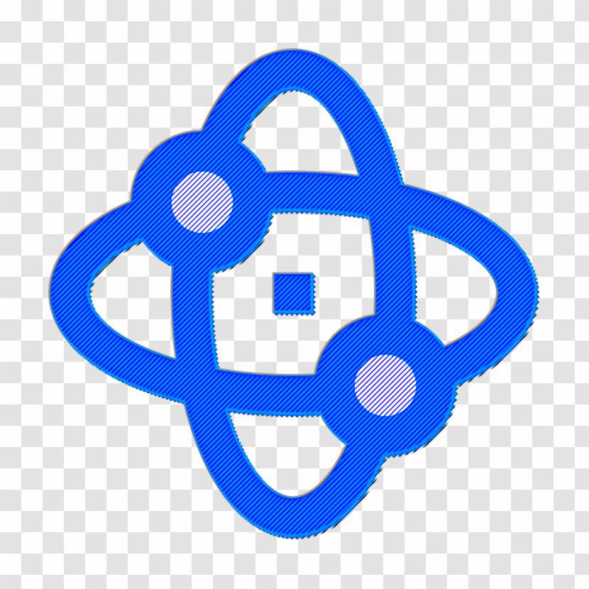 Atom Icon Physics And Chemistry Icon Transparent PNG