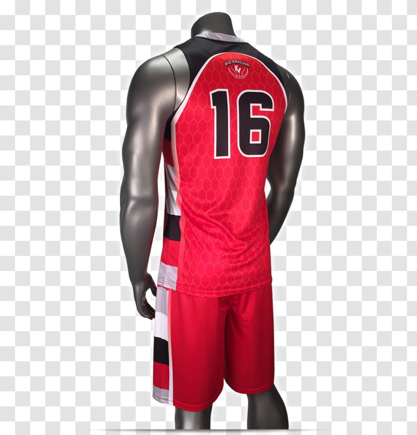 Jersey T-shirt Basketball Uniform - Shoulder Transparent PNG