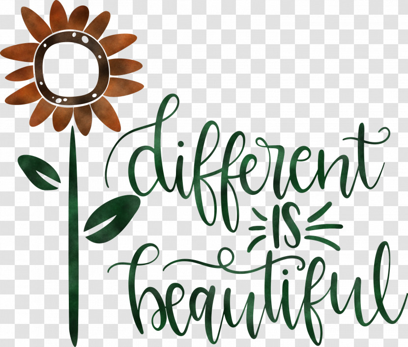 Different Is Beautiful Womens Day Transparent PNG