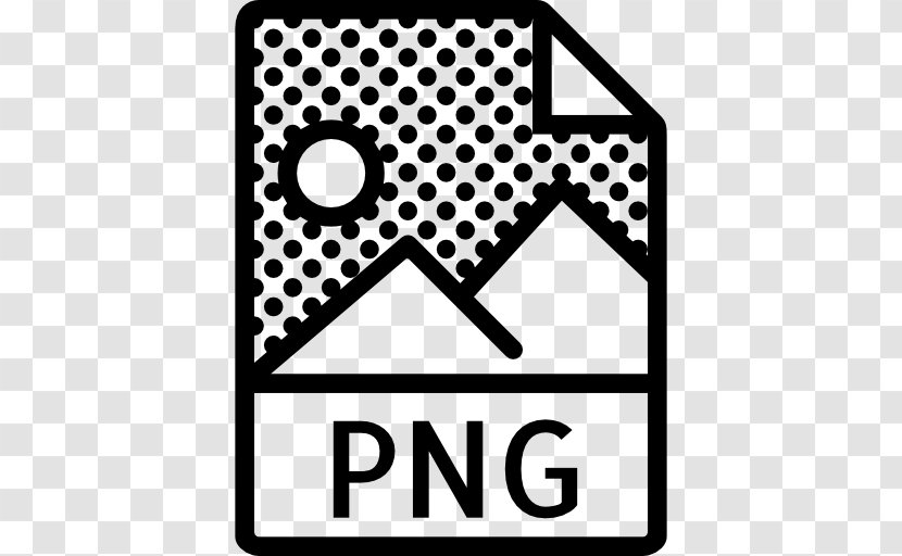 Black And White Symbol Technology - Area - Image File Formats Transparent PNG