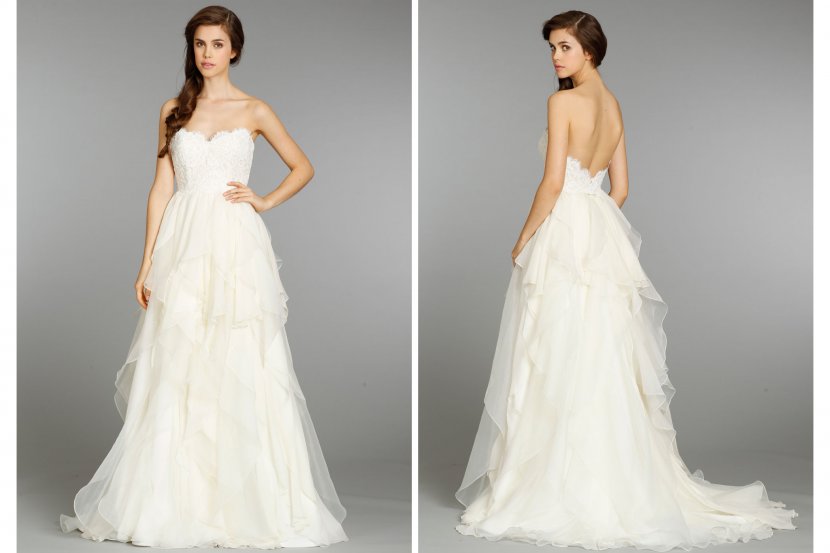 Wedding Dress Bride Fashion - Silhouette Transparent PNG