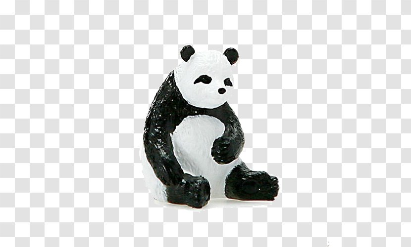 Giant Panda Bamboo Cuteness - Hand-painted Transparent PNG
