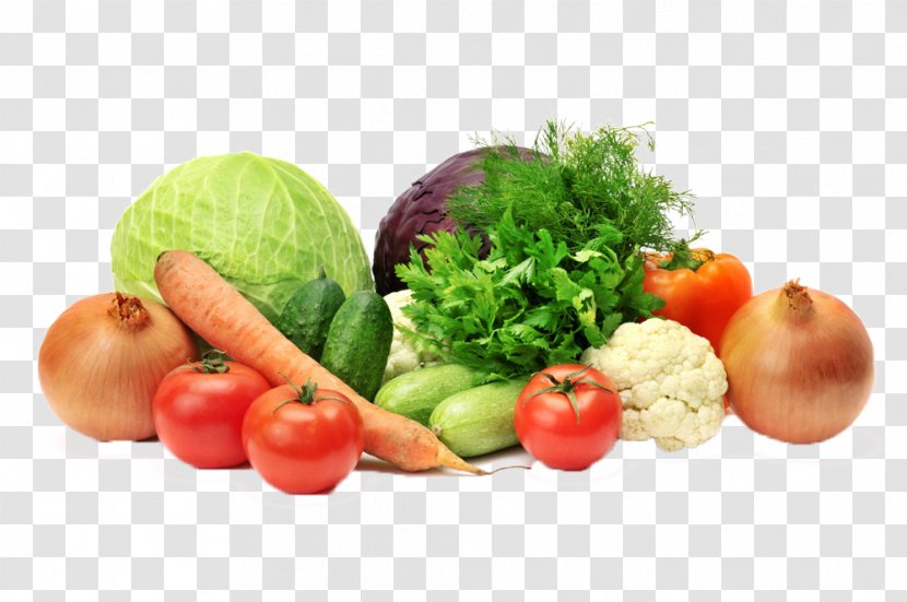 Vegetarian Cuisine Organic Food Vegetable Diet - Cooking - A Variety Of Vegetables Transparent PNG
