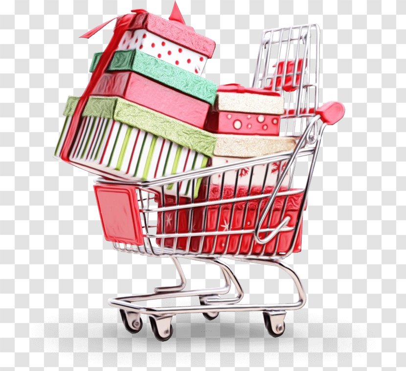 Shopping Cart - Wet Ink - Vehicle Transparent PNG