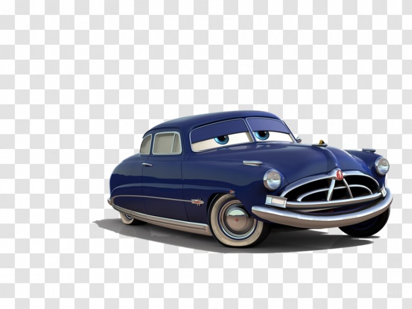 Doc Hudson Lightning McQueen Mater Cars - Pixar - Vita Coco Car Transparent PNG