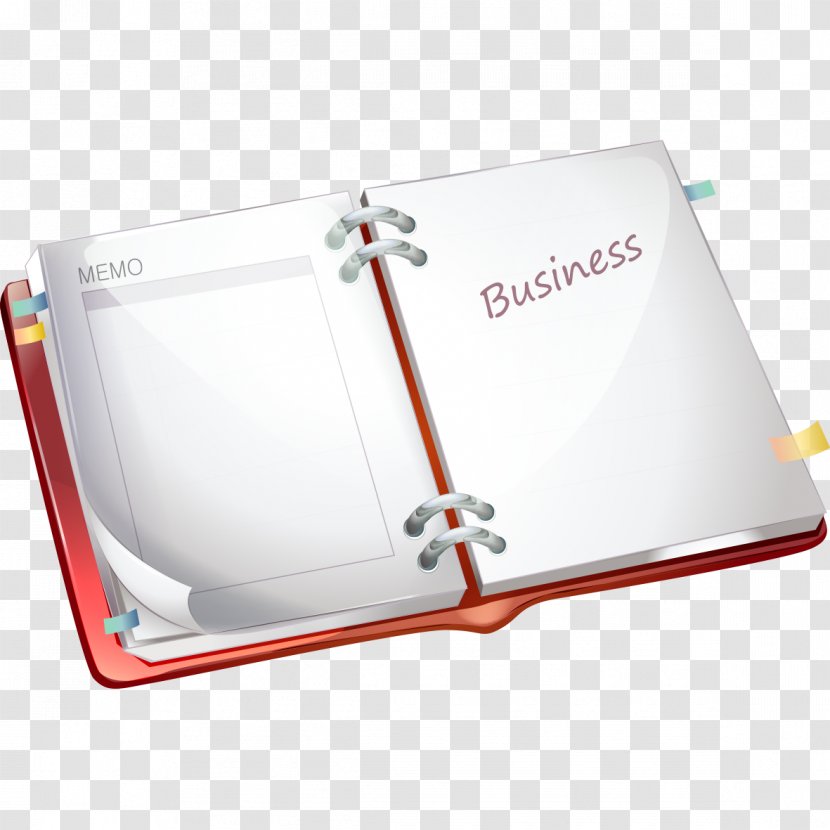 Drawing Notebook - Watercolor - Business Notes Transparent PNG