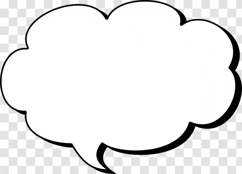 Speech Balloon Cloud Mutsumien Care Home Clip Art - Frame - White Label Transparent PNG