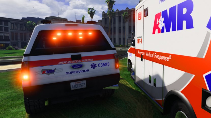 Car Ford F-350 F-Series Motor Company - Rescue - Ambulance Transparent PNG