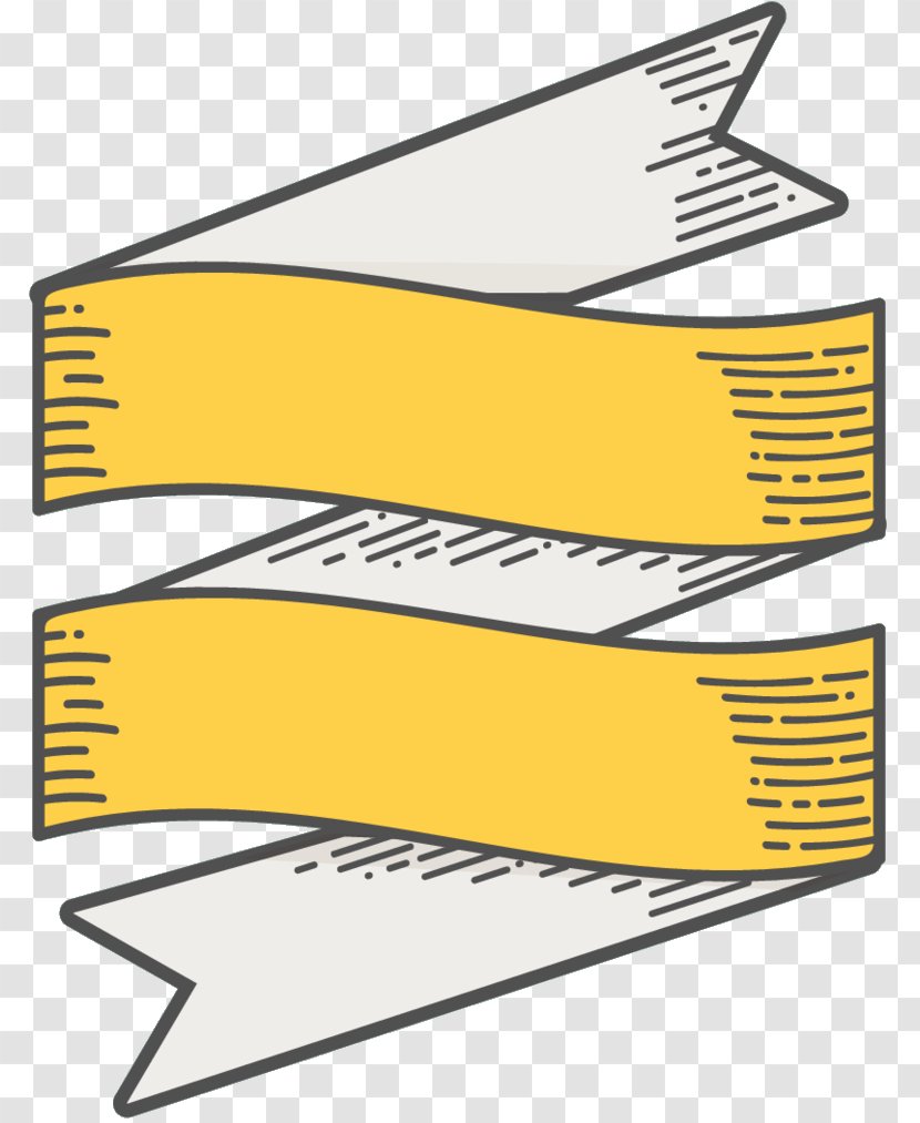 Clip Art Line Product Design Angle - Yellow - Brand Transparent PNG