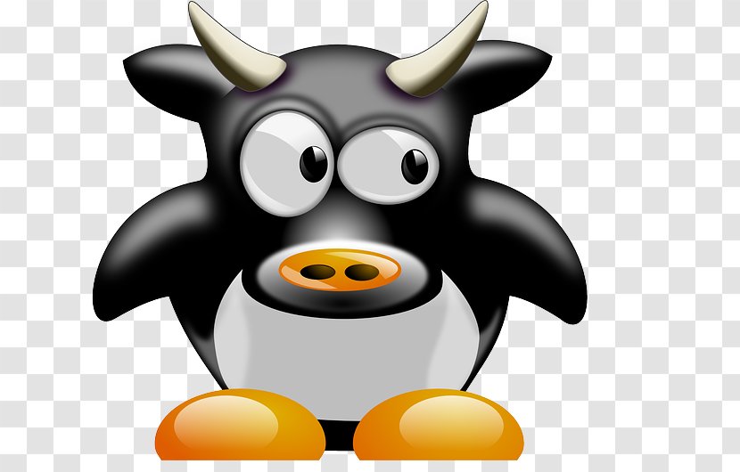 Cattle Clip Art - Drawing - Penguins Transparent PNG