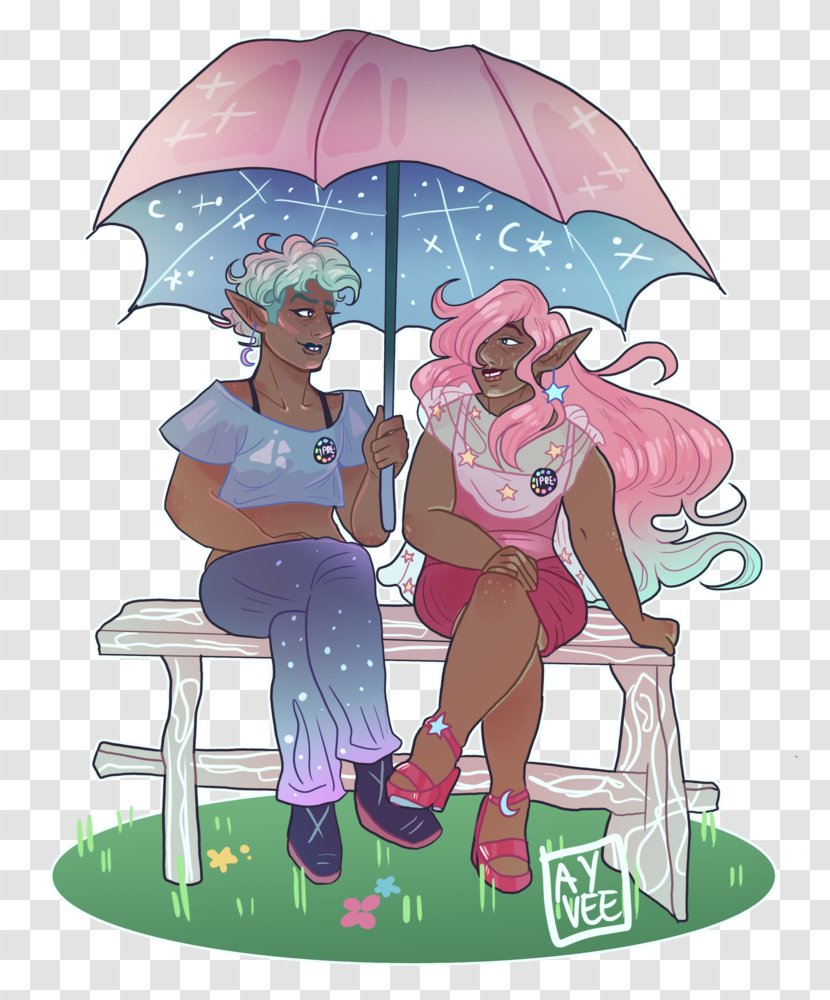 DeviantArt Illustration Umbrella Clip Art - Museum - Twins On The Way Transparent PNG