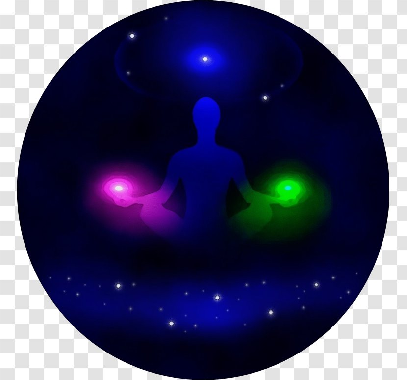 Purple Light Violet Electric Blue Sky - Space Meditation Transparent PNG