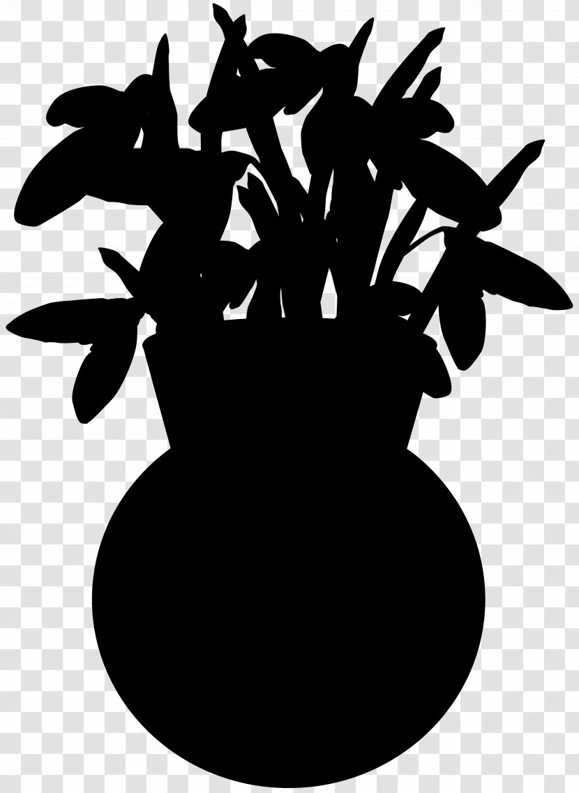 Clip Art Silhouette Black Tree - Plant Transparent PNG