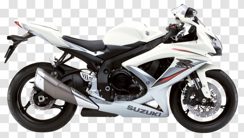 Suzuki GSX-R Series GSX-R750 Motorcycle Car - Rim - White GSX R750A Bike Transparent PNG