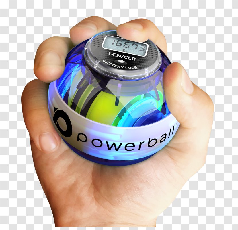 Gyroscopic Exercise Tool Powerball Gyroscope Strength Training - Power Ball Transparent PNG