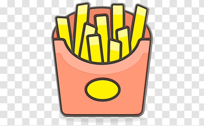 Yellow Background - French Fries - Side Dish Transparent PNG
