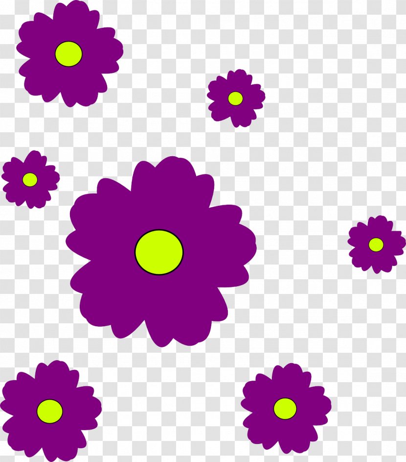Flower Purple Lilac Clip Art - Violet Transparent PNG