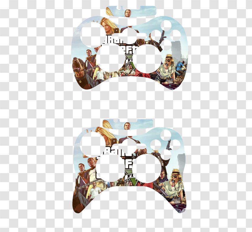Grand Theft Auto V Xbox 360 Controller One - Gears Of War Transparent PNG